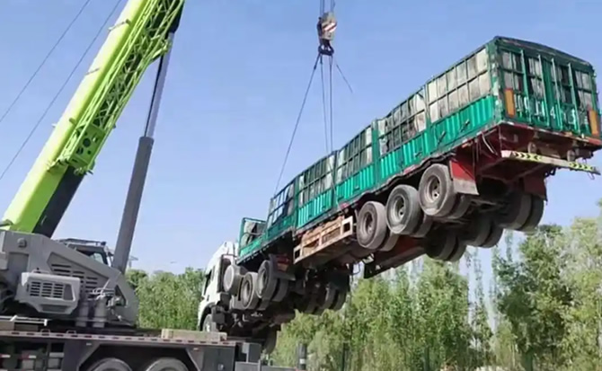 忻府区道路脱困救援案例